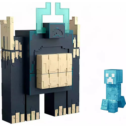 Figura Minecraft Dungeons II Twisted Warden con Luces y Sonidos