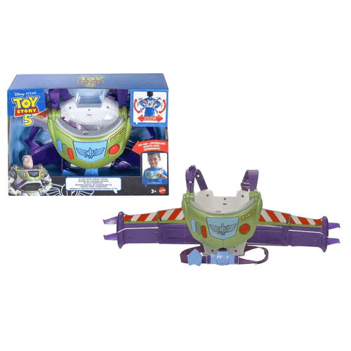 Mochila Propulsora Buzz Lightyear Alta Tecnología Toy Story 5 con Luces y Sonidos Mattel