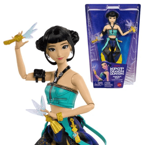 Muñeca Zoey HUNTR/X How It’s Done KPop Demon Hunters Mattel 30 cm