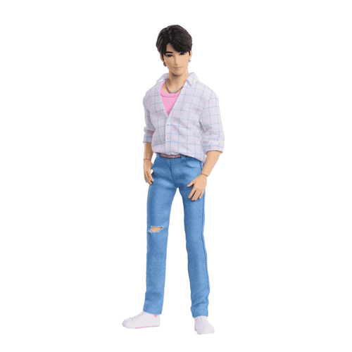 Muñeco Jinu Saja Boys Soda Pop KPop Demon Hunters Mattel 30 cm