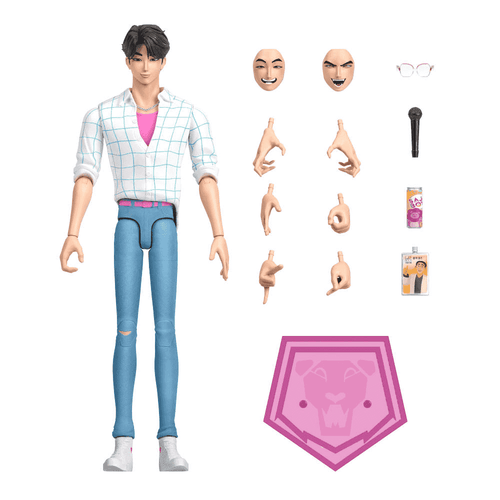 Muñeco Articulado Jinu Saja Boys Soda Pop KPop Demon Hunters Mattel 15,2 cm