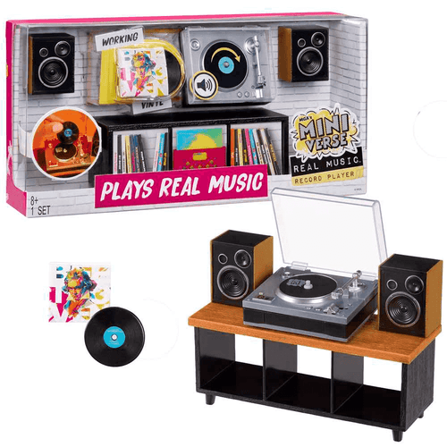 MGA´s Miniverse Real Music Mini Tocadiscos con Vinilo de Beethoven