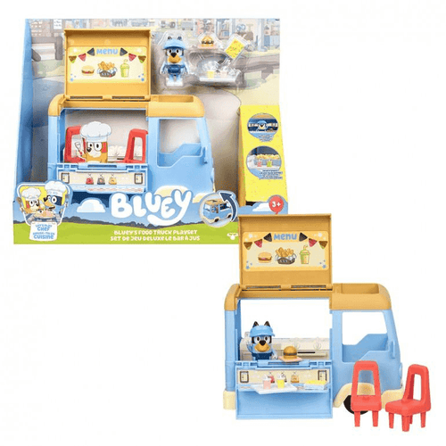 Bluey Food Truck Playset con Figura y Accesorios Moose Toys