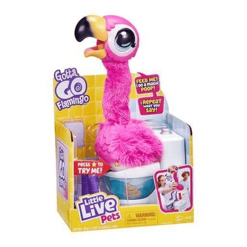 Little Live Pets Gotta Go Flamingo Mascota Interactiva