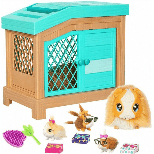 Little Live Pets Mama Surprise Cobaya Interactiva con 3 Bebés