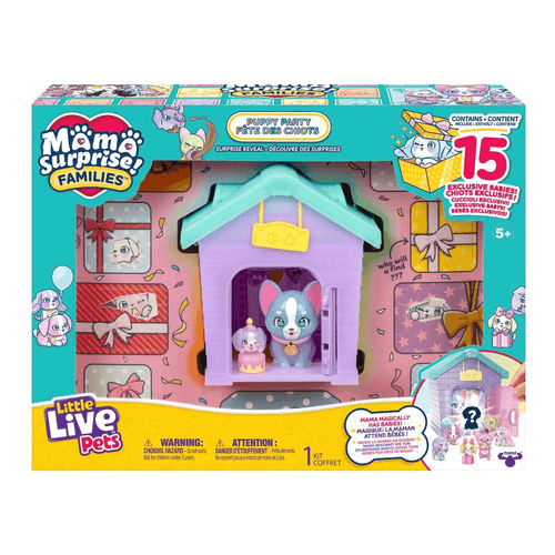 Little Live Pets Mama Surprise Families Fiesta de Cachorros