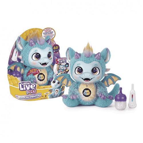Little Live Pets My Dream Dragon Skye Interactivo con +60 Sonidos