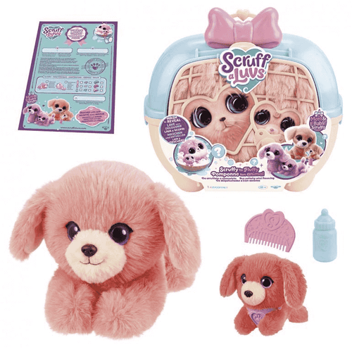 Scruff-a-Luvs Mamá y Bebé Mascota Sorpresa Moose Toys