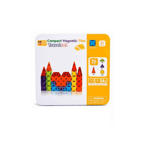 Construcción Magnética Travel Set 56 Piezas – Juego de Construcción +3 años