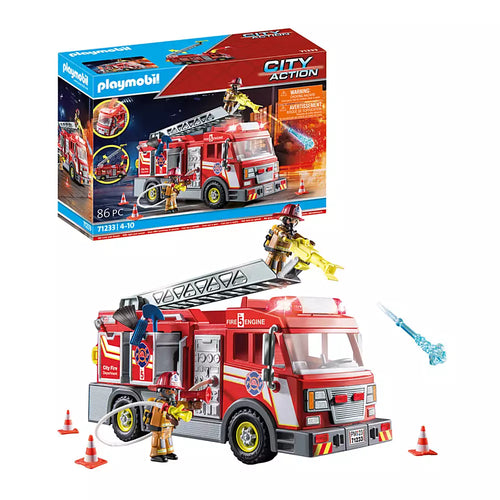 PLAYMOBIL City Action Camión de Bomberos 71233