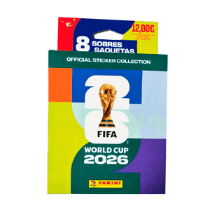 Ecoblíster 8 Sobres FIFA World Cup 2026 Panini