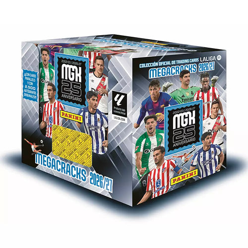 Megacracks 2026/27 Caja 50 Sobres Trading Cards Panini