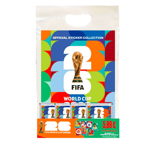 Starter Pack Álbum Mundial 2026 Panini con 4 sobres en Toy Planet