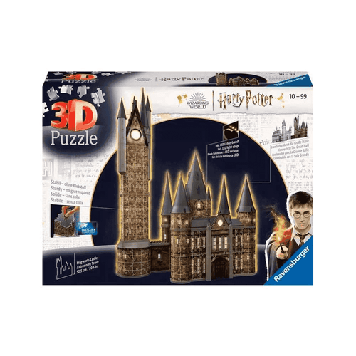 Puzzle 3D Hogwarts Castle – Torre de Astronomía – Night Edition