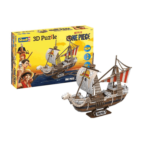 Puzle 3D One Piece Going Merry Revell 112 Piezas