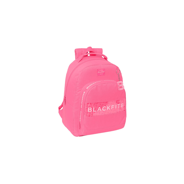 Blackfit8 Mochila Adaptable Carro Reciclable Logos Retro, 320x150x420 Mm, Azul Marino (M305C