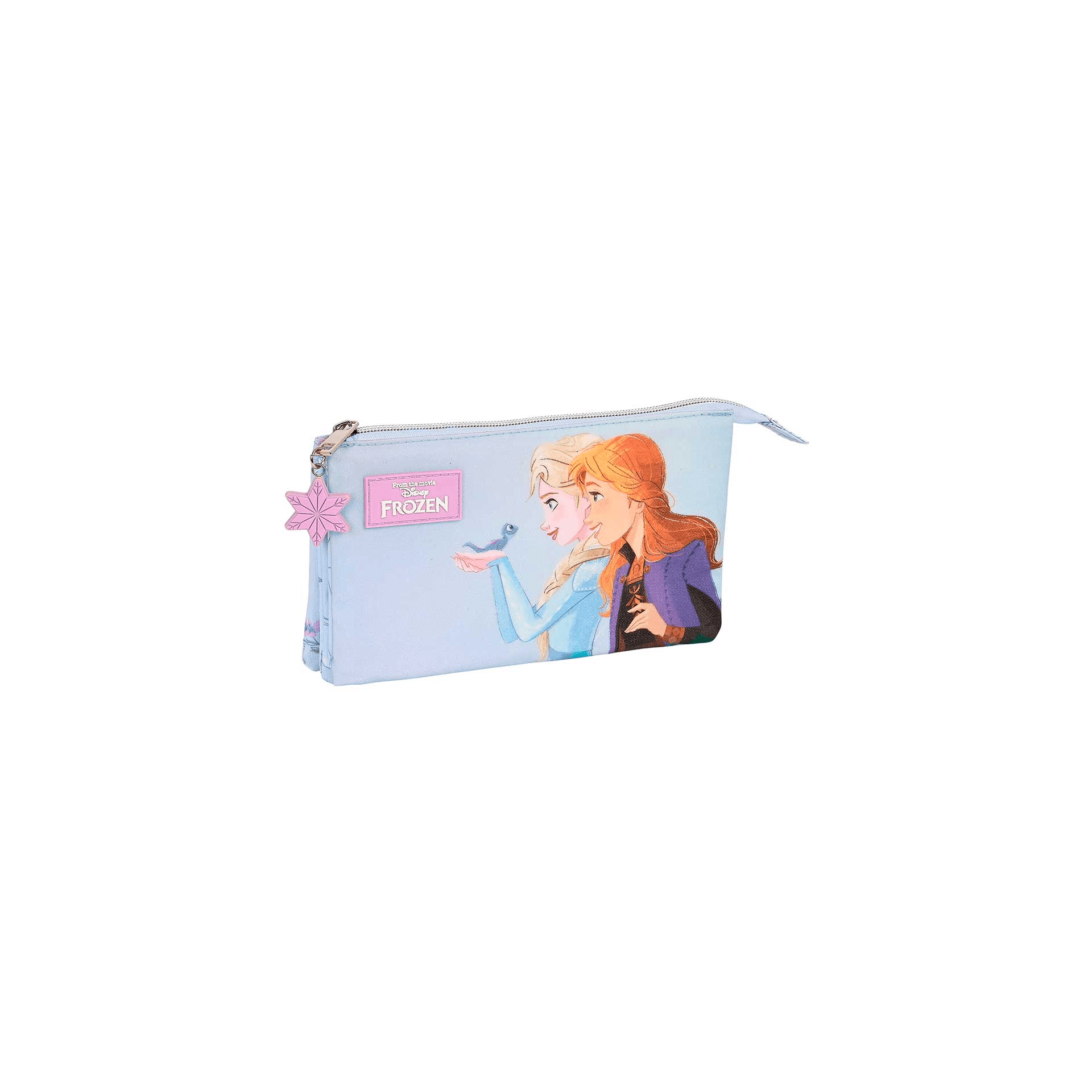 Estuche Escolar Scooli Frozen TripleDecker - Para Niños Desde 6 Años, Diseño De 3 Niveles, Con Motivos De Frozen