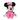 Peluche Minnie Con Vestido Rosa 25 cm