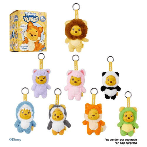 Peluche Llavero Disney Yuyus Winnie the Pooh 12 cm Surtido