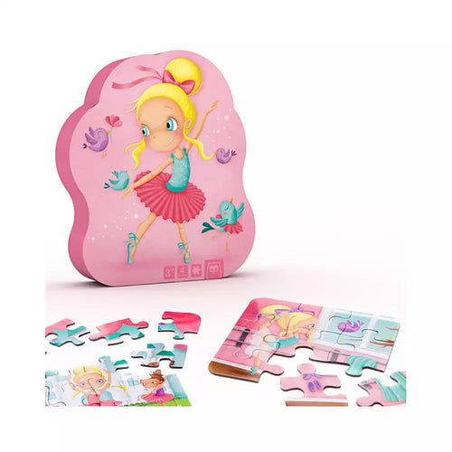 Eurekakids Puzzle Evolutivo Bailarina 4 en 1