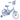 Bicicleta Infantil Frozen 14' Huffy con Ruedines