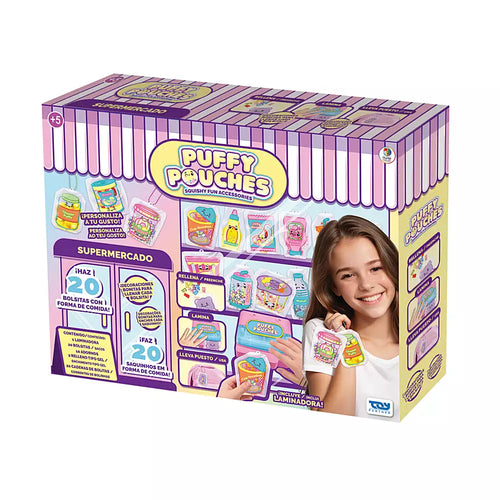 Puffy Pouches Mega Mart 20 Piezas