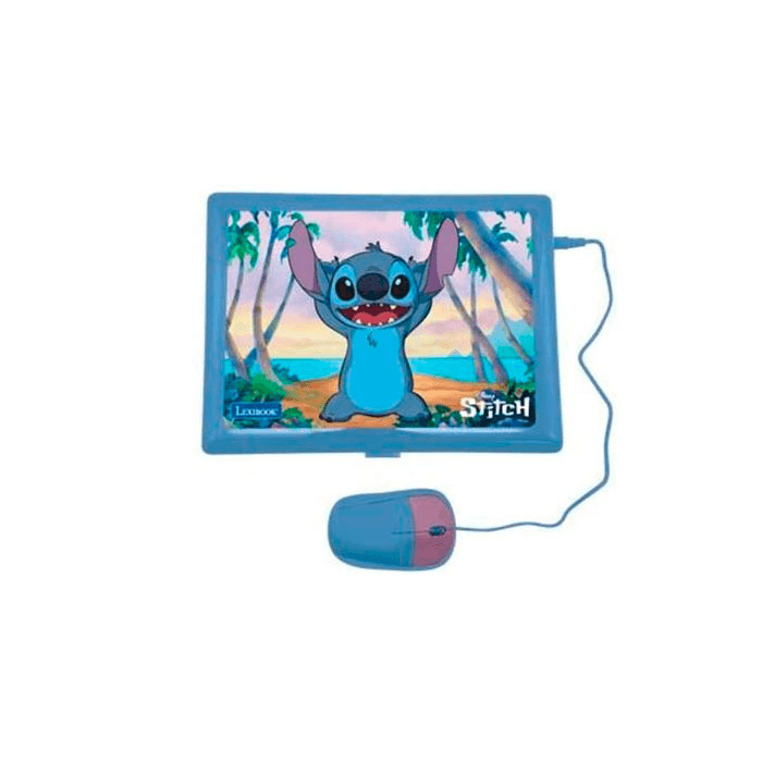 Ordenador Portátil Educativo Bilingüe de Stitch con 124 Actividades ...