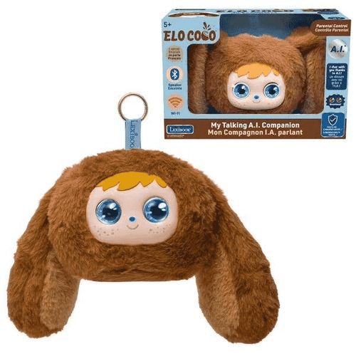 ELO-Coco Mi Peluche Parlante con Inteligencia Artificial