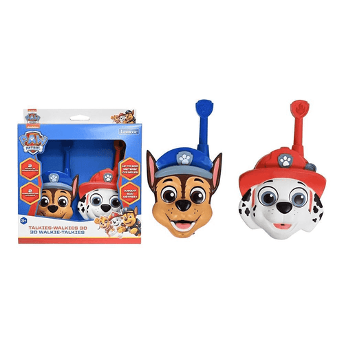 Patrulla Canina Walkie Talkies 3D Chase y Marshall