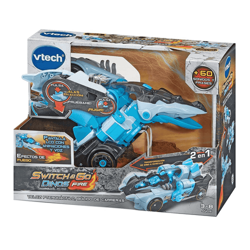 Switch & Go Dinos Veloz el Pterodáctilo Bólido VTech