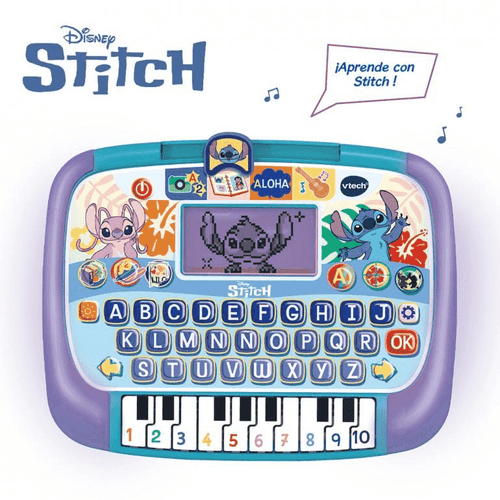 Tablet Educativa Stitch VTech Interactiva Disney