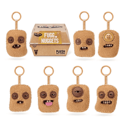 Fuggler Fugg Nuggets Llavero de Peluche 8 cm Surtido