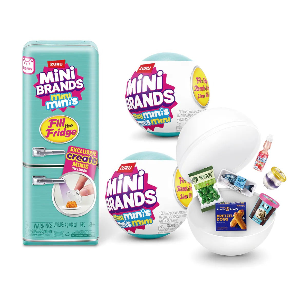 Nevera Fill the Fridge Con 2 Bolas - Llena el Refri Mini Brands Minimi ...