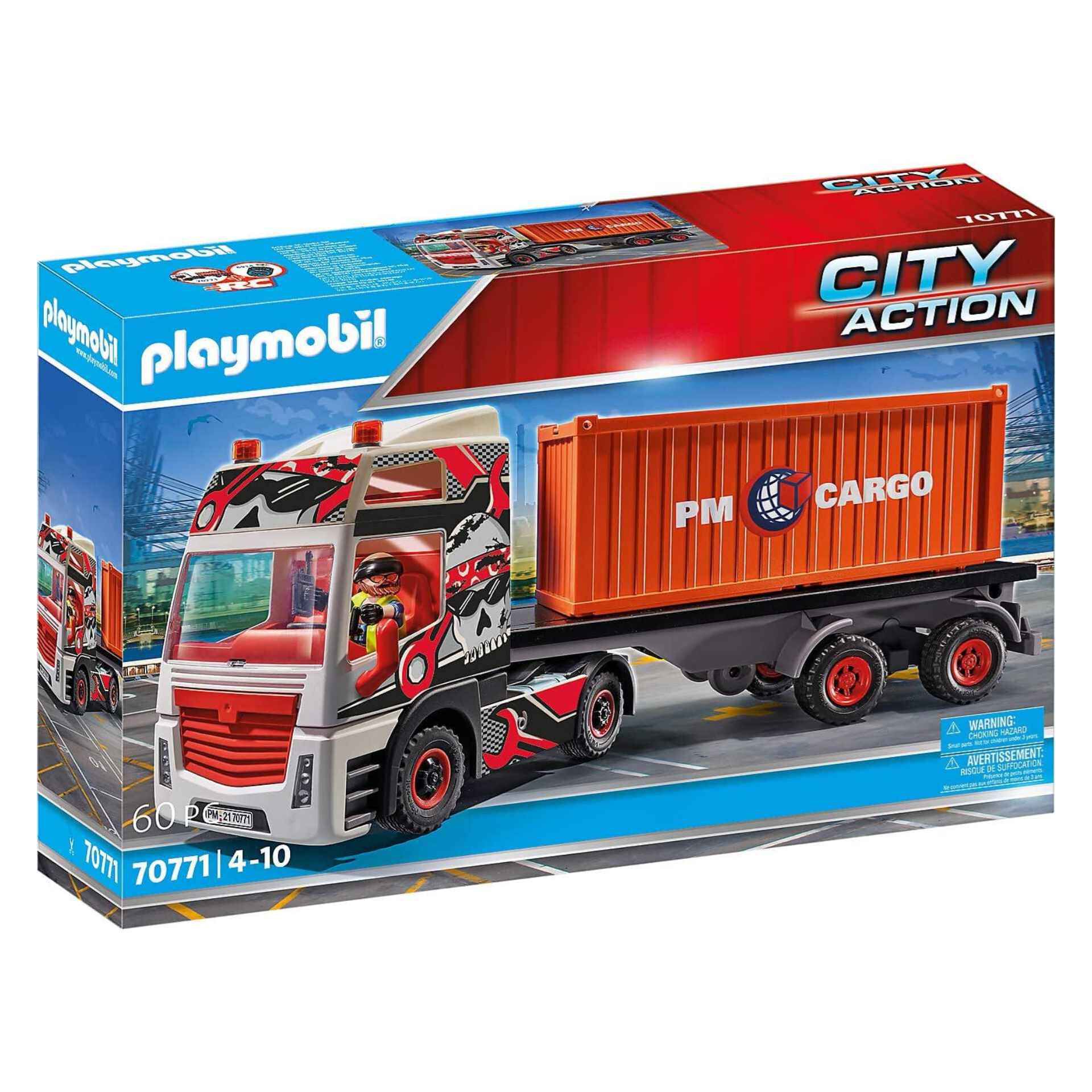 Playmobil 70775 City Acción Cargo control aduanero Niños Childrens Juguete 4 años 