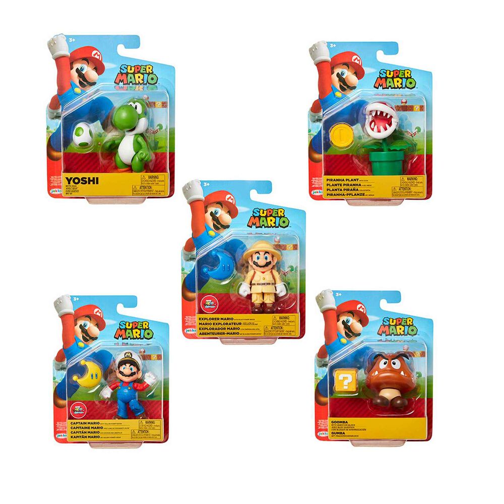 Comprar Mario Bross Figura Nintendo 10 cm Diferentes Modelos