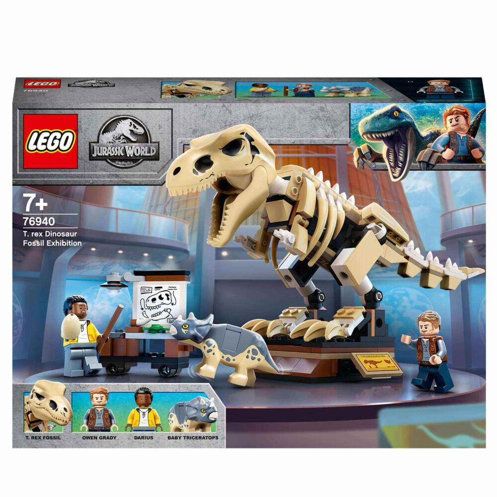 Comprar LEGO Jurassic World 76940 Exposición del Dinosaurio T Rex  Fosilizado | Toy Planet