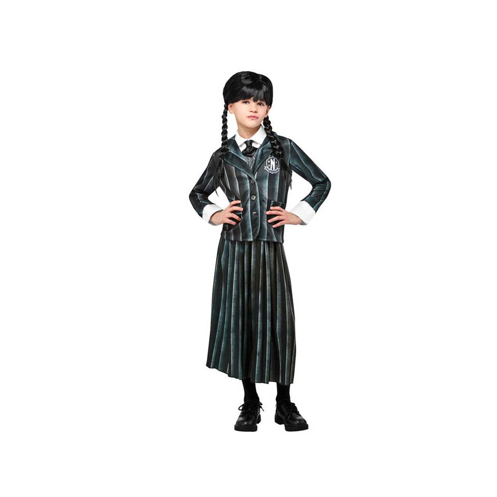 Comprar Disfraz Infantil de Miércoles Addams en Talla 9-10 años