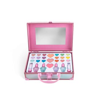 Kit de maquillaje infantil para niñas, juego real de Frozen para niñas de  3, 4, 5, 6, 7, 8, 9, 10, 11, 12 años, lavable, juego de belleza, estuche de
