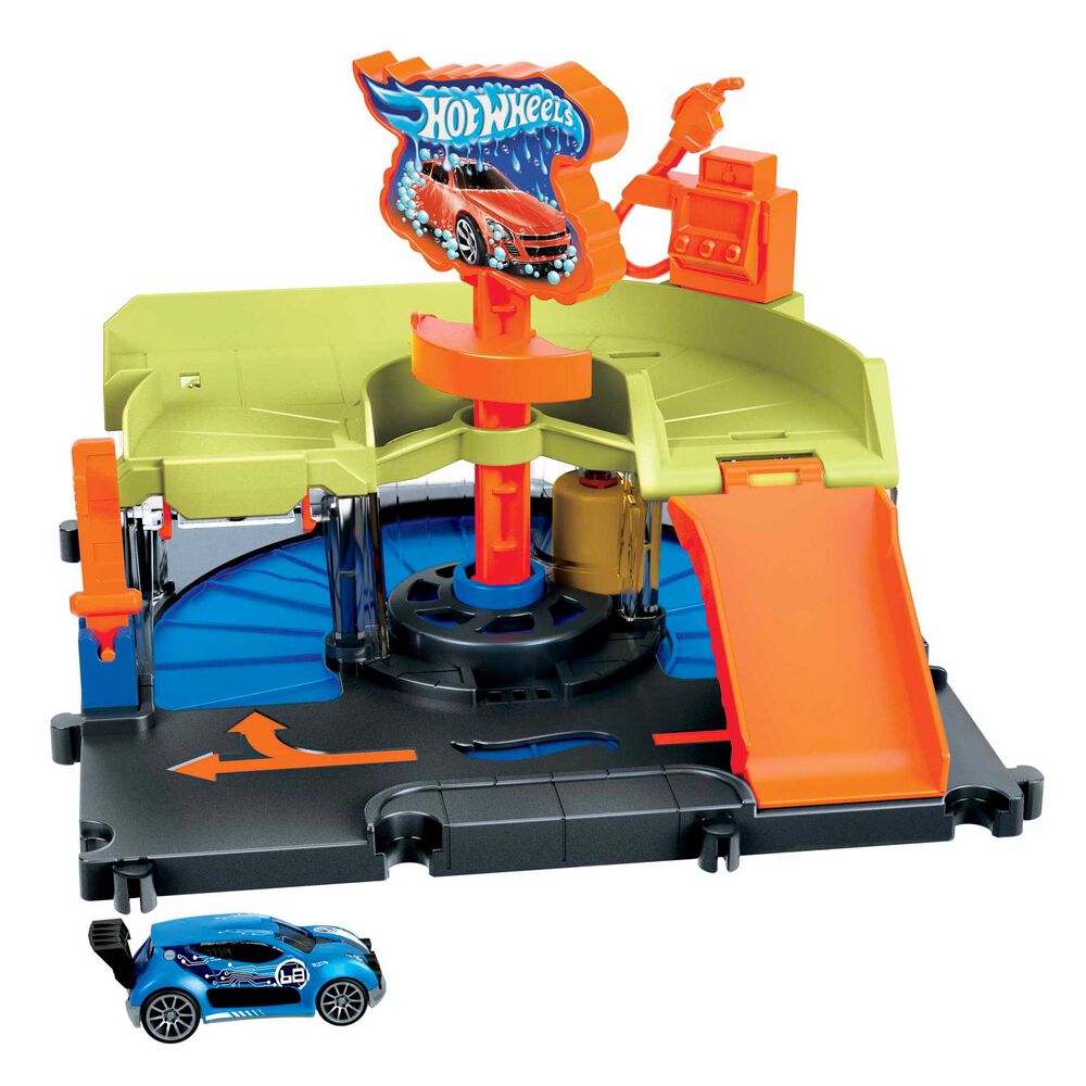 Comprar Hot Wheels City Lavadero coches exprés Pista coches de juguete 4  años