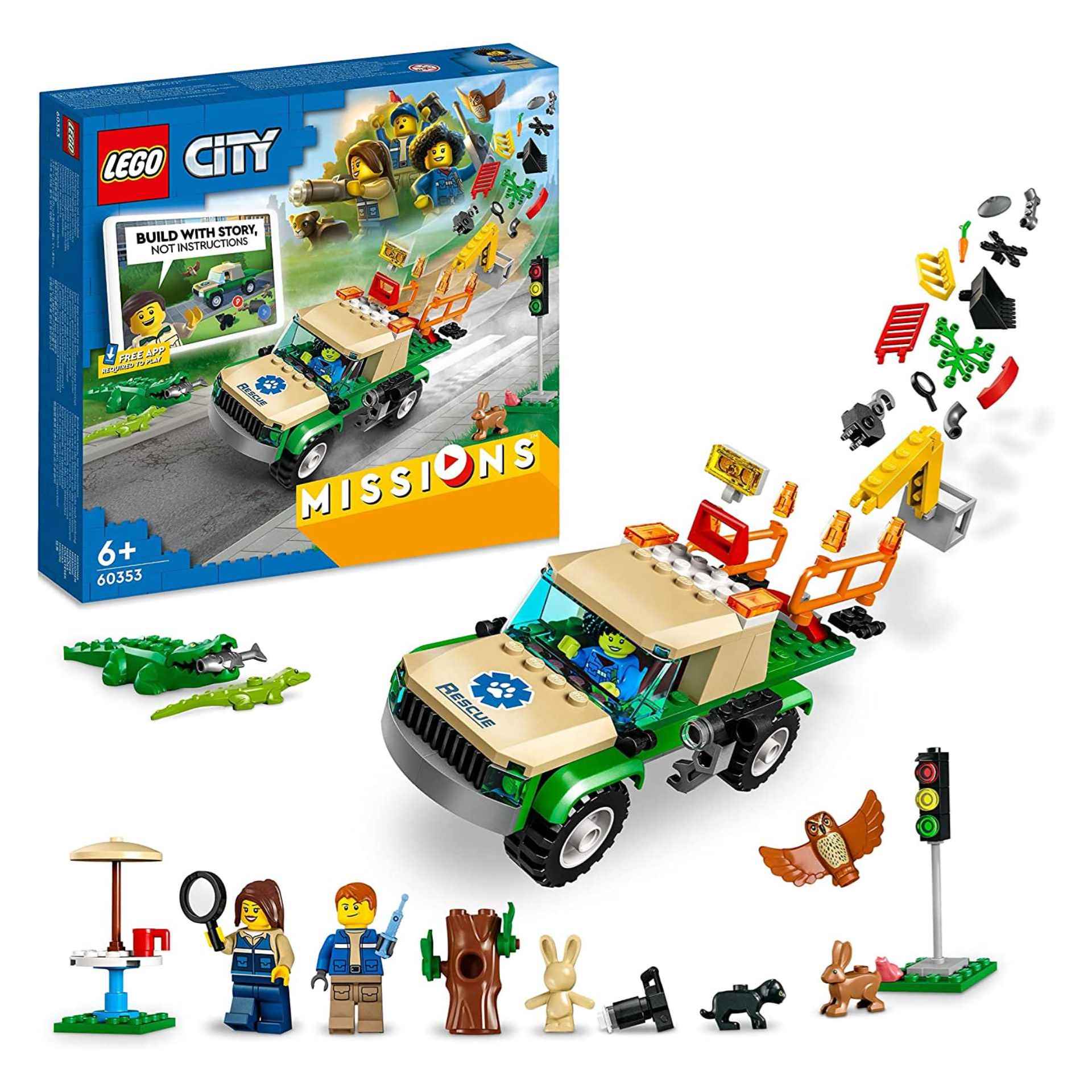 LEGO City Misiones de Rescate de Animales Salvajes 60353 