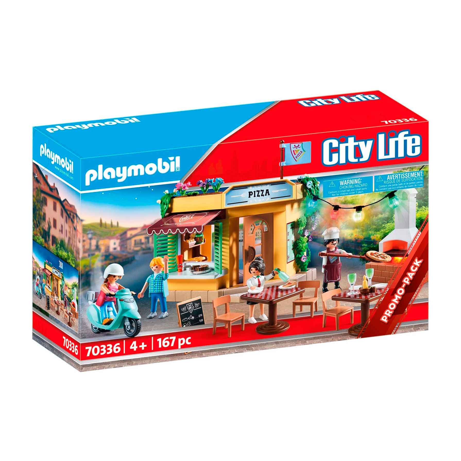 Playmobil City Life Pizzería 70336