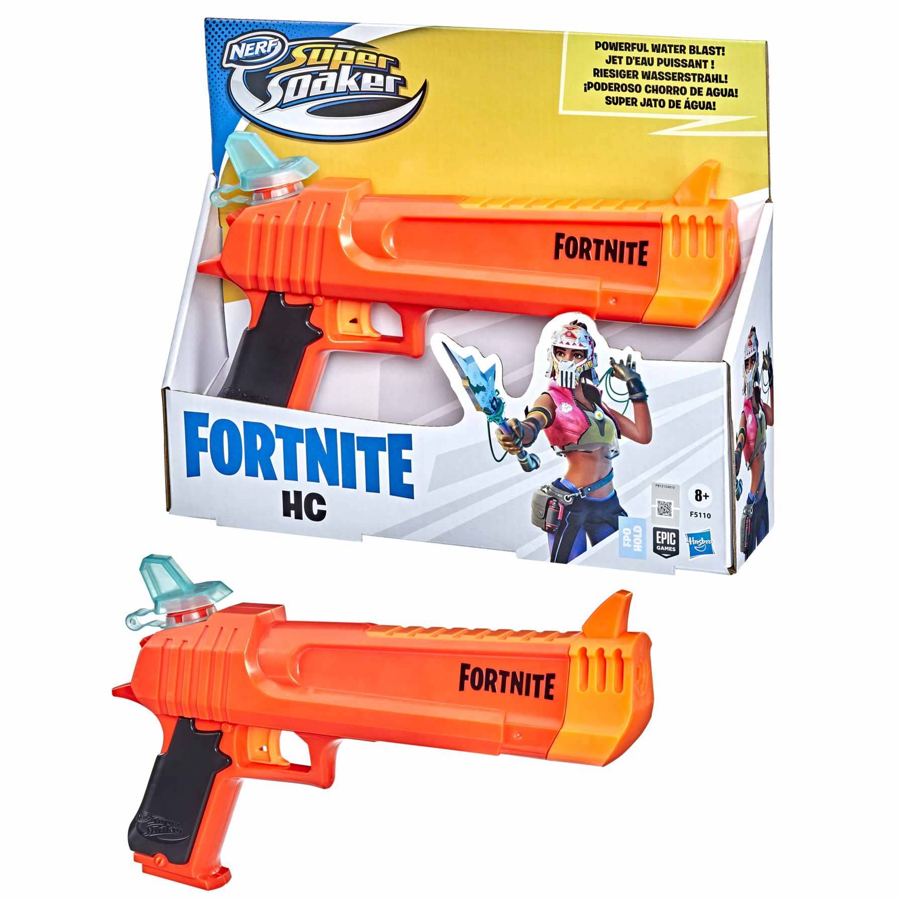 NERF Fornite Lanzador Supersoaker HC