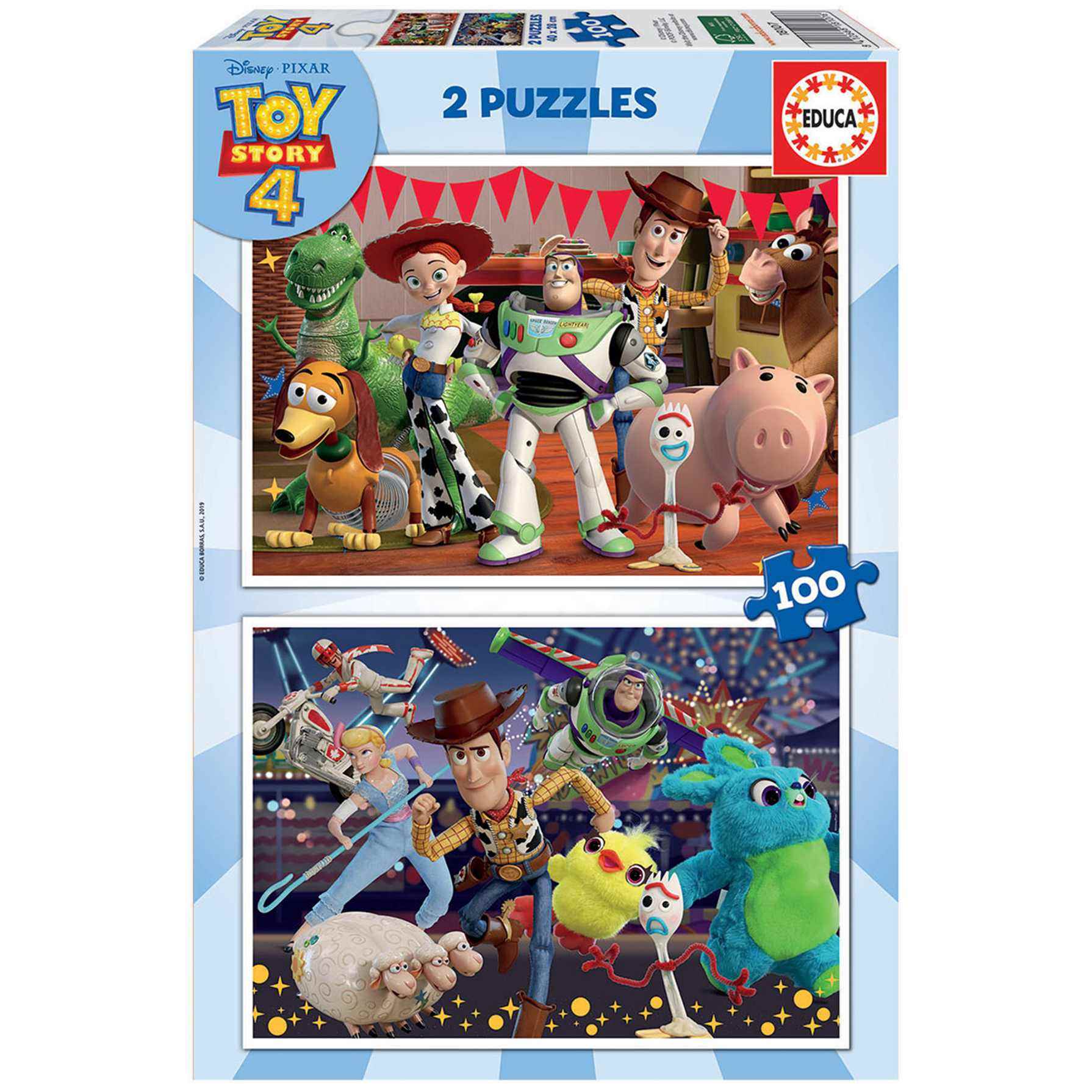 Comprar Toy Story 4 Puzzles 2x100 Piezas | Toy Planet