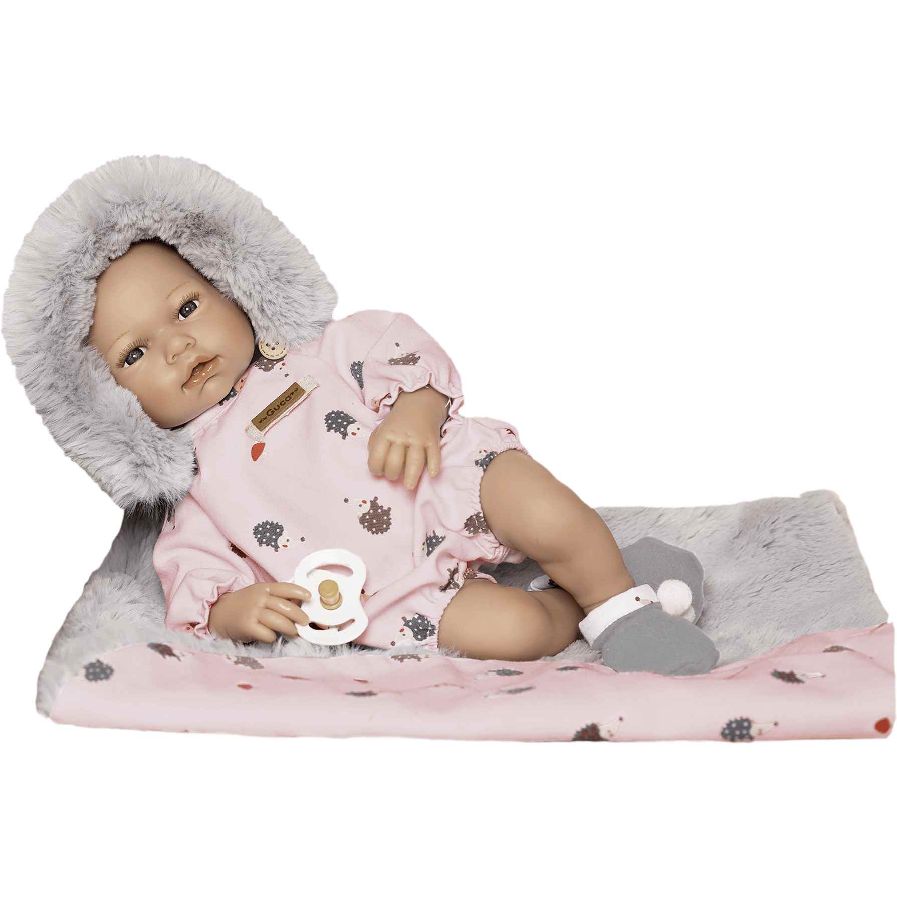 entonces Cita Por favor Comprar Bebé Triana Con Pelele Rosa Erizos | Toy Planet