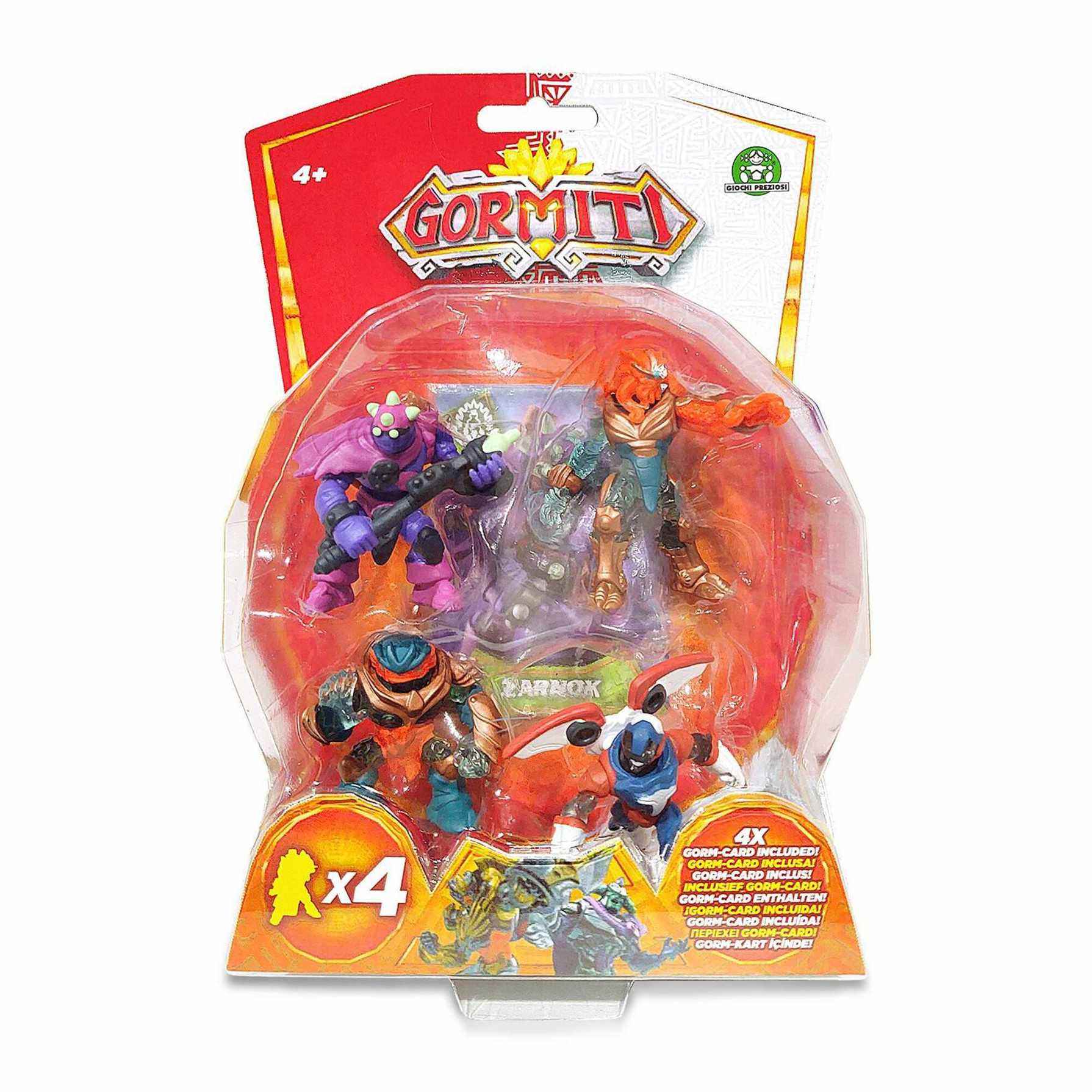 presumir aquí Emulación Comprar Gormiti S3 Set 4 Figuras de 5 cm Diferentes Packs | Toy Planet