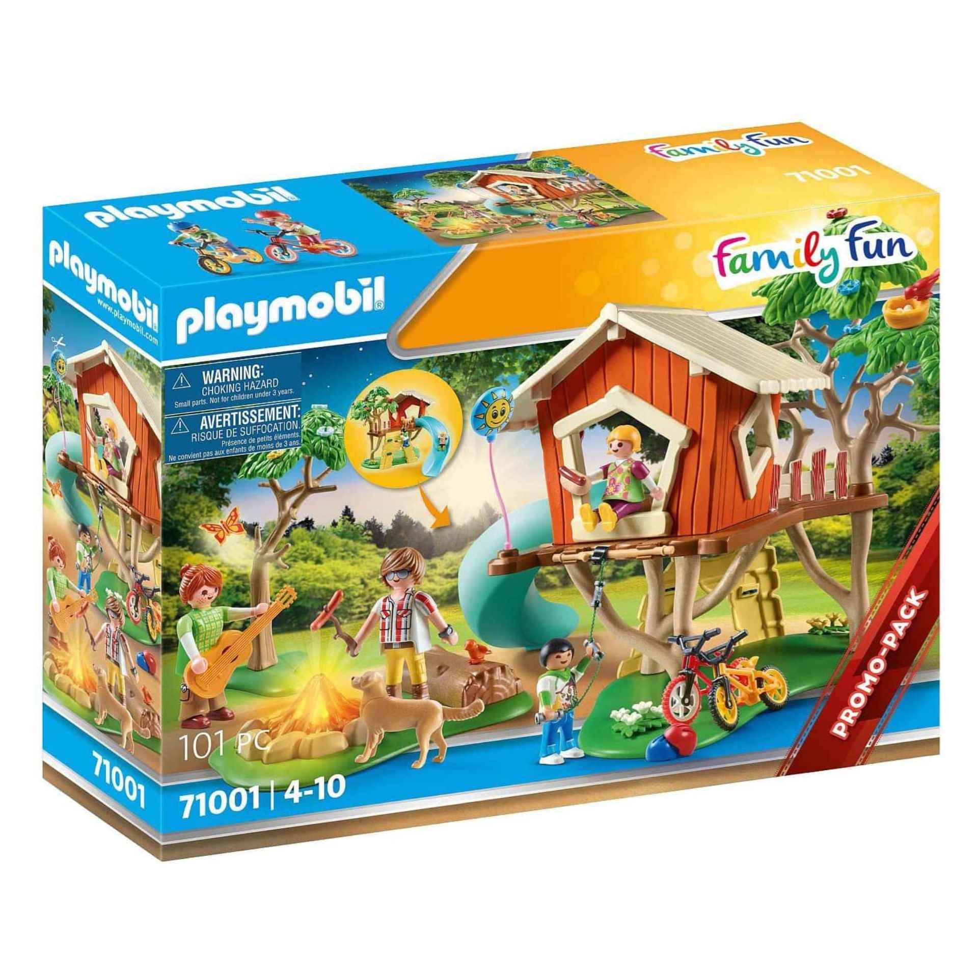 equivocado Supresión personaje Comprar Playmobil Family Fun Aventura en la Casa del Árbol con Tobogán  71001 | Toy Planet
