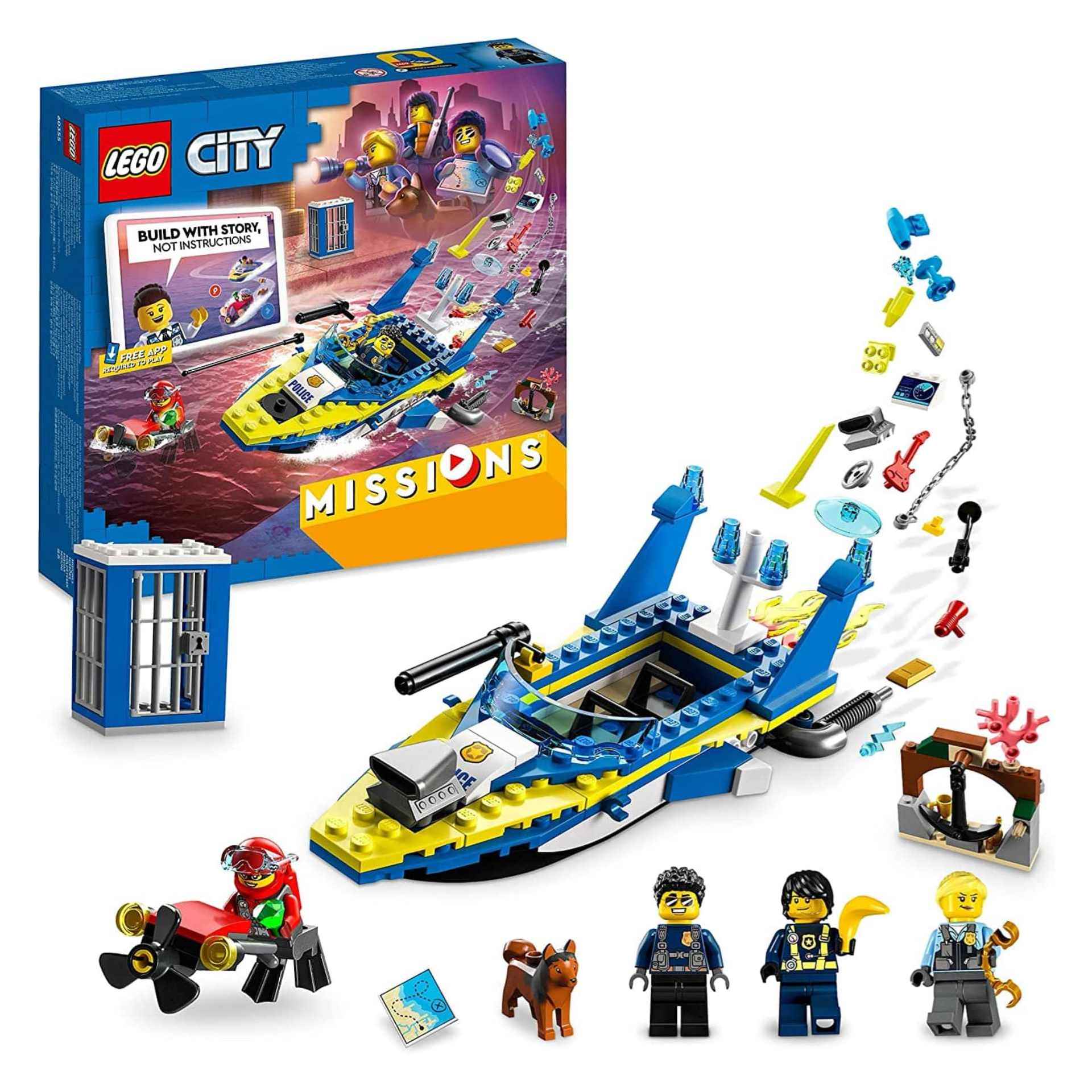 LEGO City Misiones de Investigación de la Policía Acuática 60355